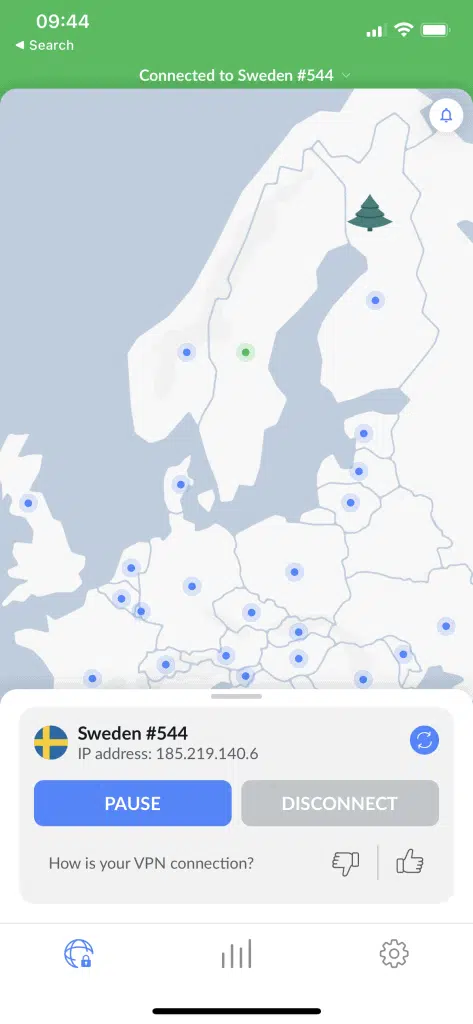 NordVPN iOS App 3