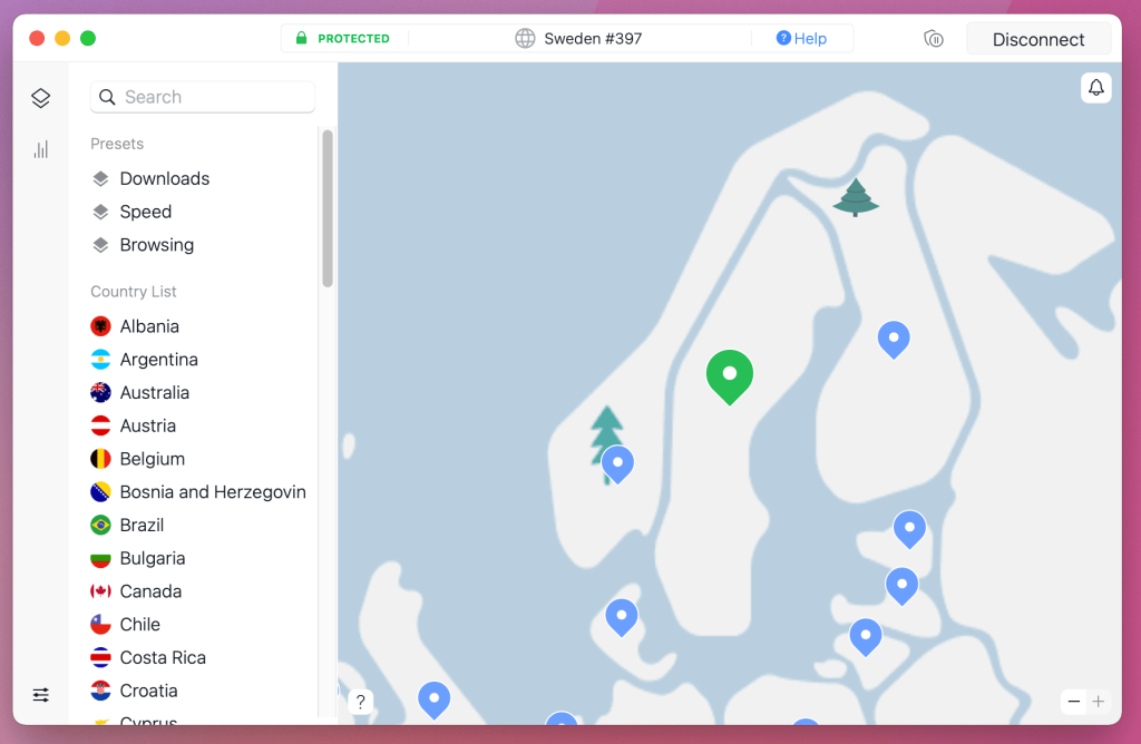 NordVPN Mac App