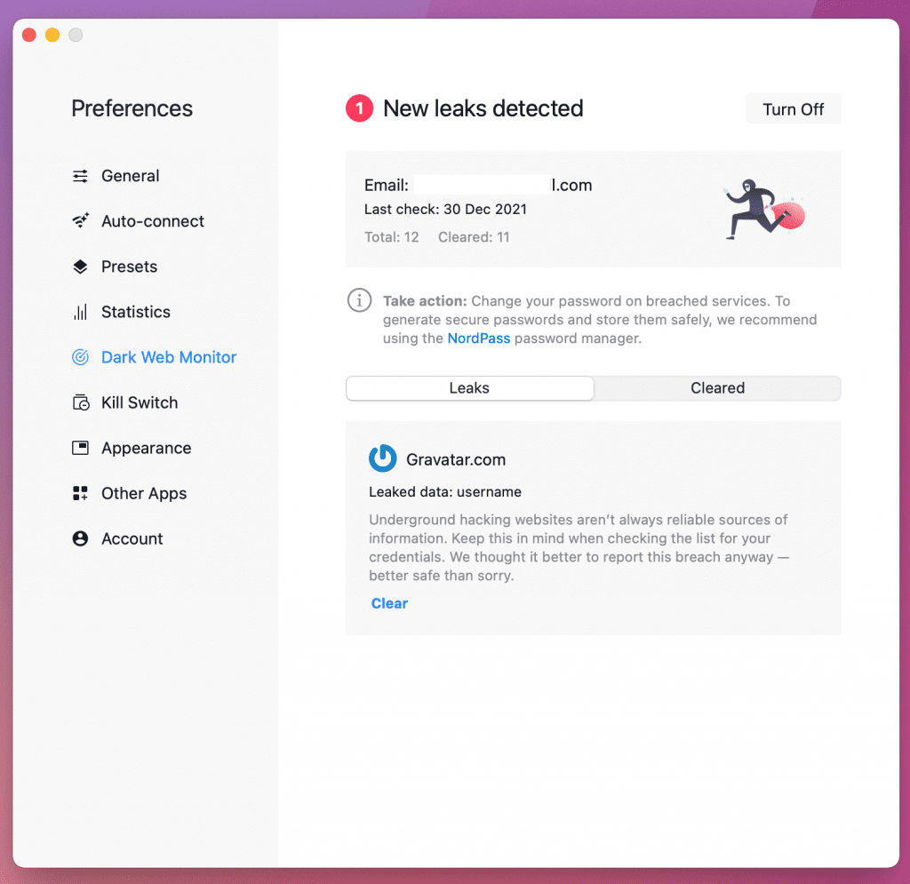 NordVPN Mac App 3