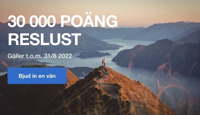 NEW AMEX summer offer! Get 30.000 EuroBonus points before Aug 31st