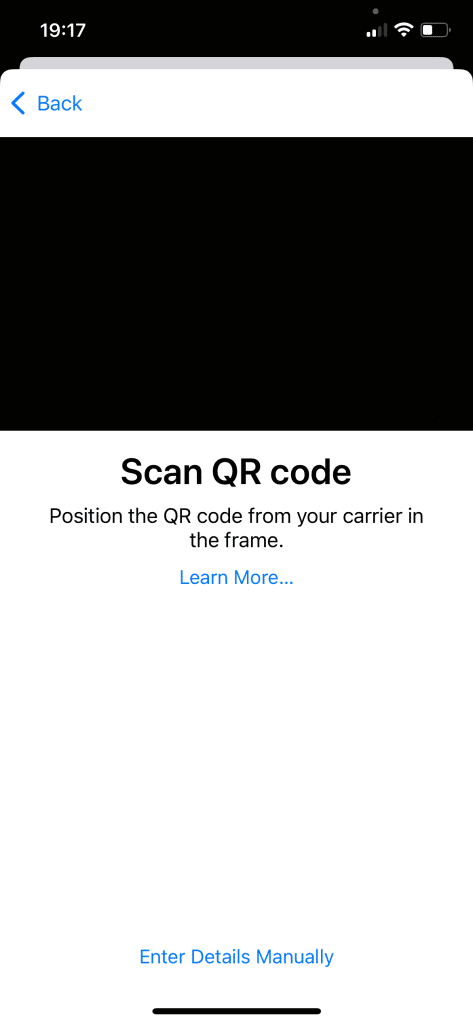Install eSIM on iPhone (2022) - Step 5