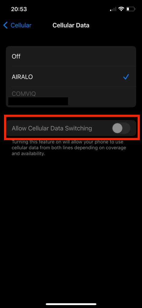 Install eSIM on iPhone (2022) - Step 7