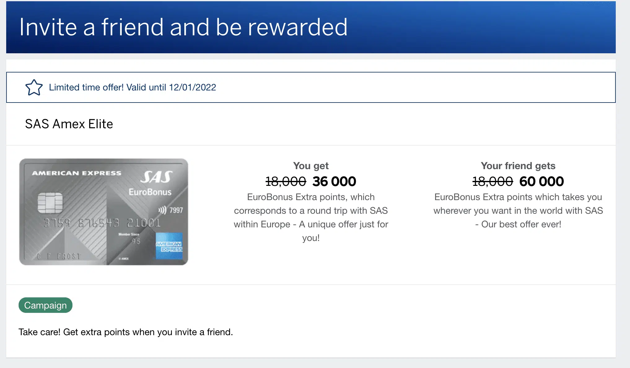 Amex Offer 2022