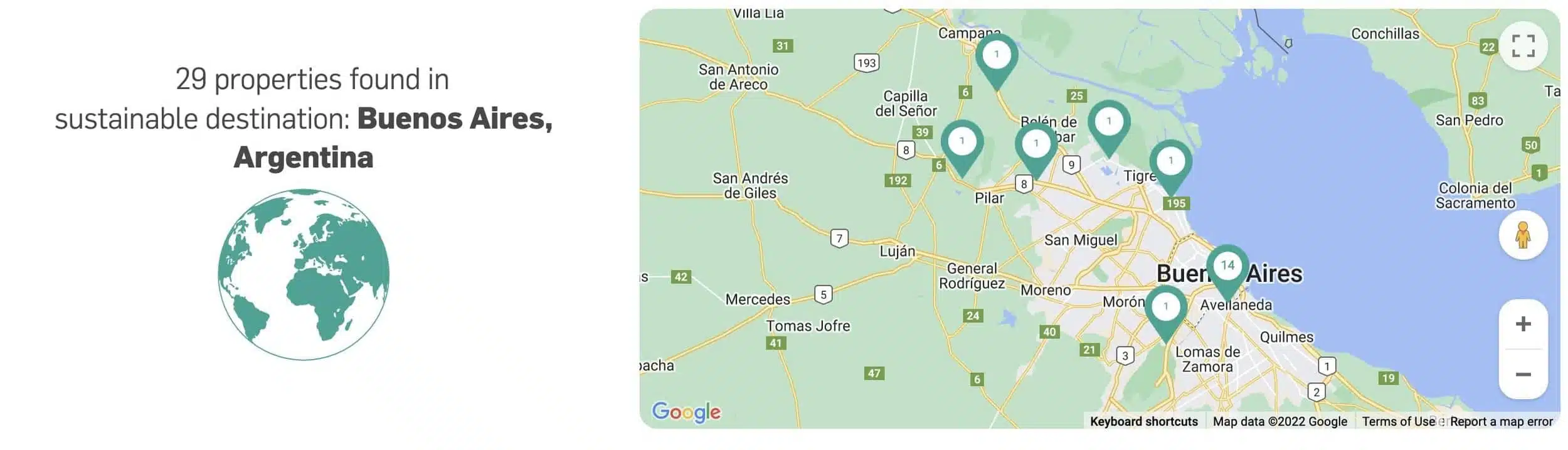 EcoHotels.com properties in Buenos Aires, Argentina