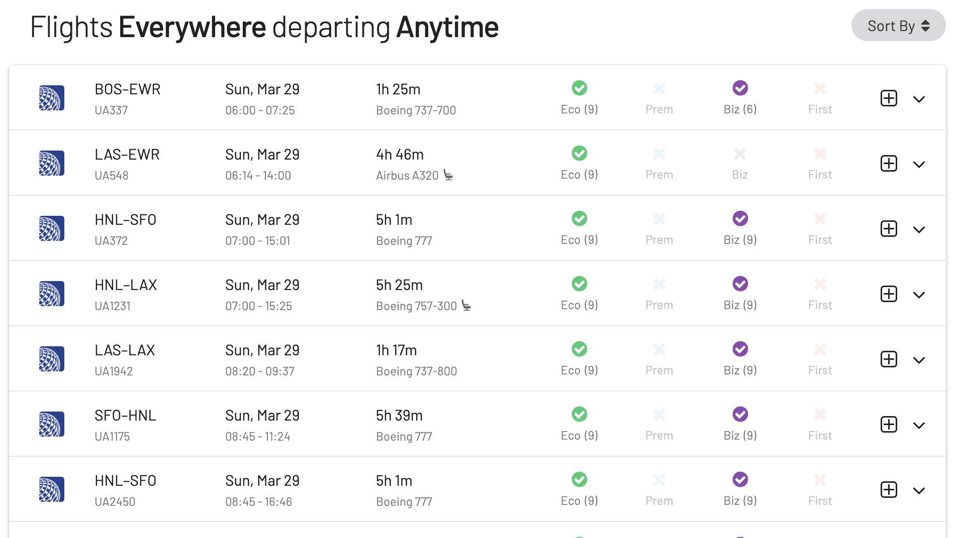 Star Alliance availability during Covid (2)