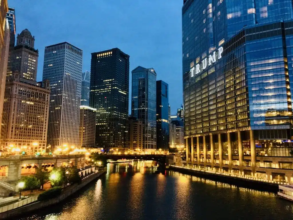 Trump tower in Chicago (2016)