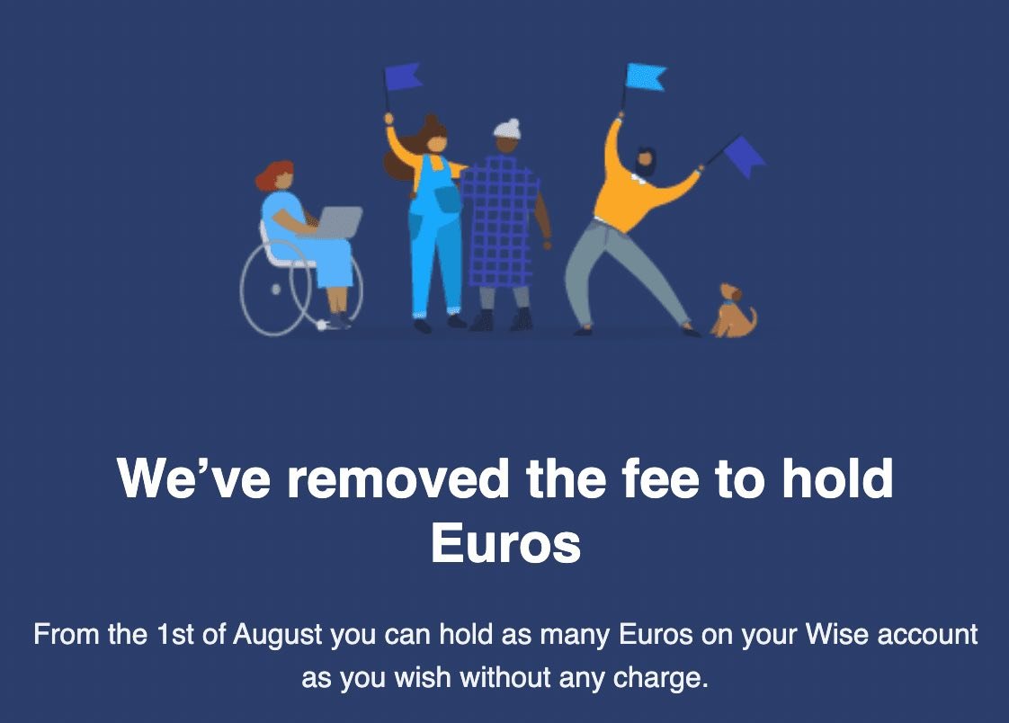 Wise increases their fees