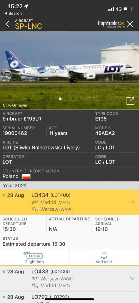 SP-LNC Flightradar