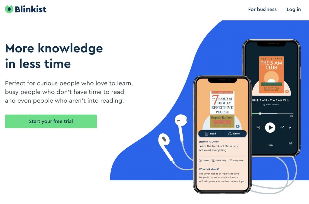 Blinkist Book summaries in 15 minutes (Blinkist Black Friday 2022 Sale)