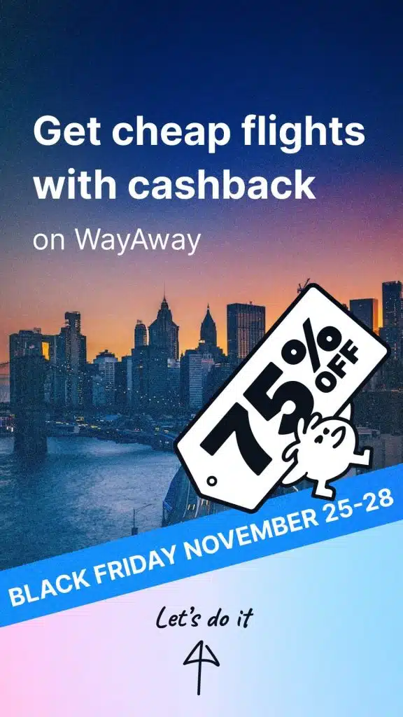 WayAway Black Friday 2022