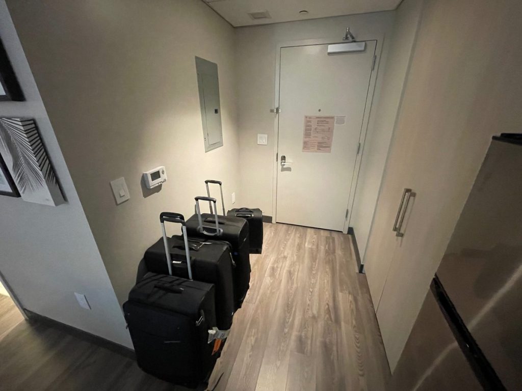 Element Miami Brickell Review 2023 - 1 Bedroom Suite Room (entry)