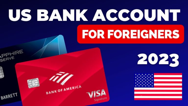 How To Open A Bank Account In The US (2023)