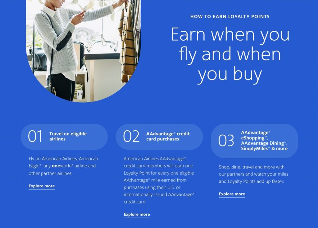 How to earn AAdvantage Loyalty Points?
