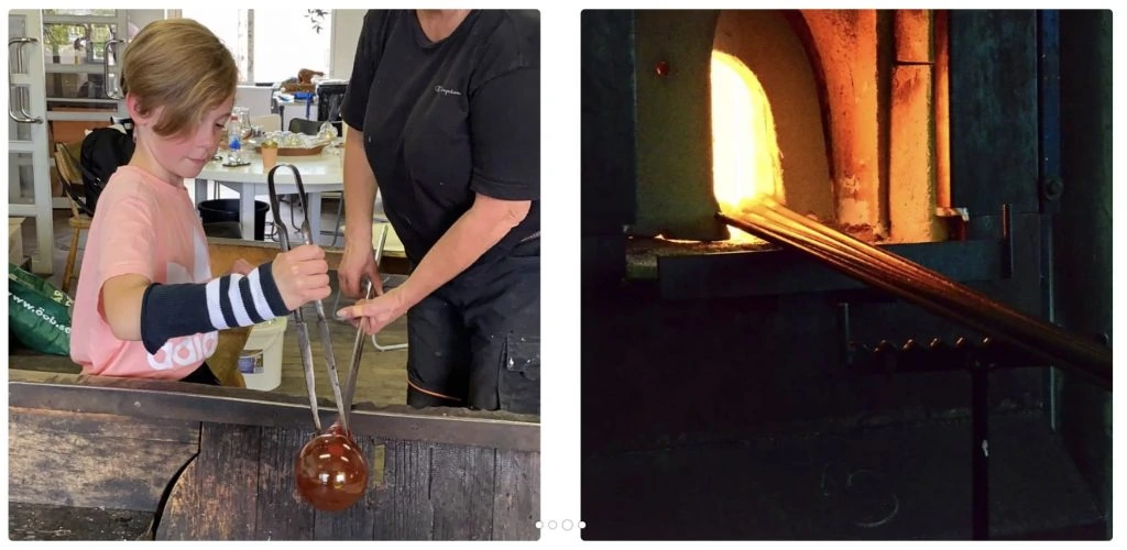 Truestory Glassblowing in Kihlgren's Glashytta