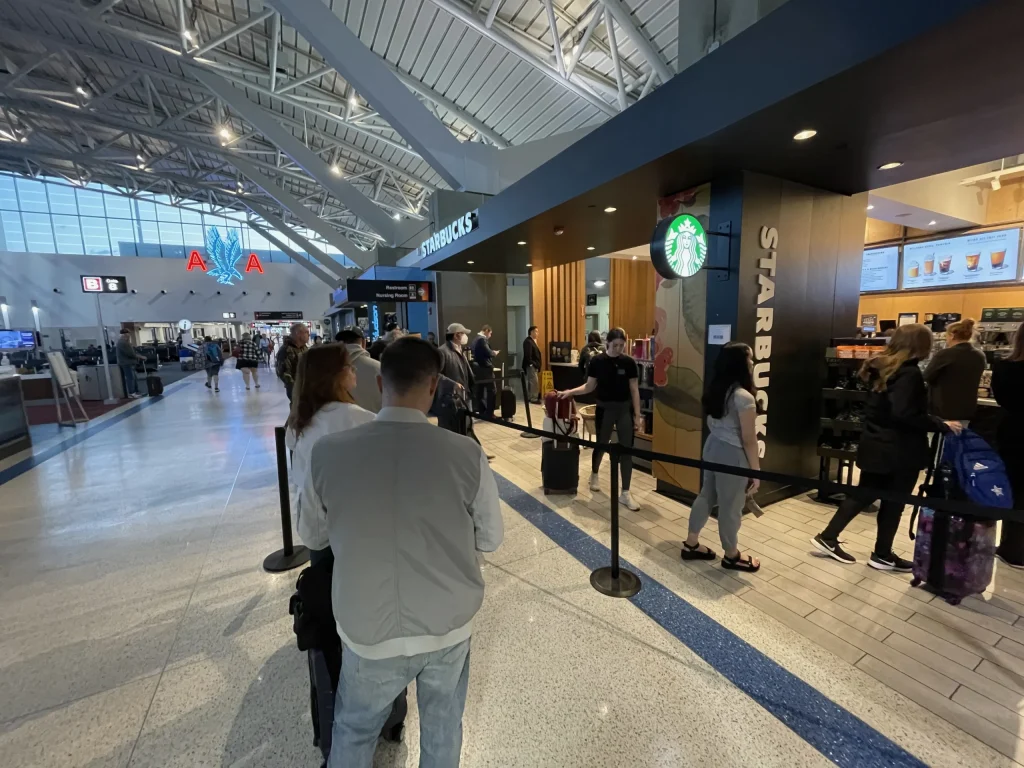 Starbucks at Boston Logan