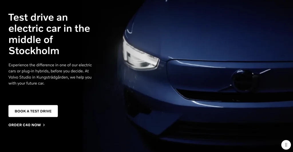 Care by Volvo Test Drive