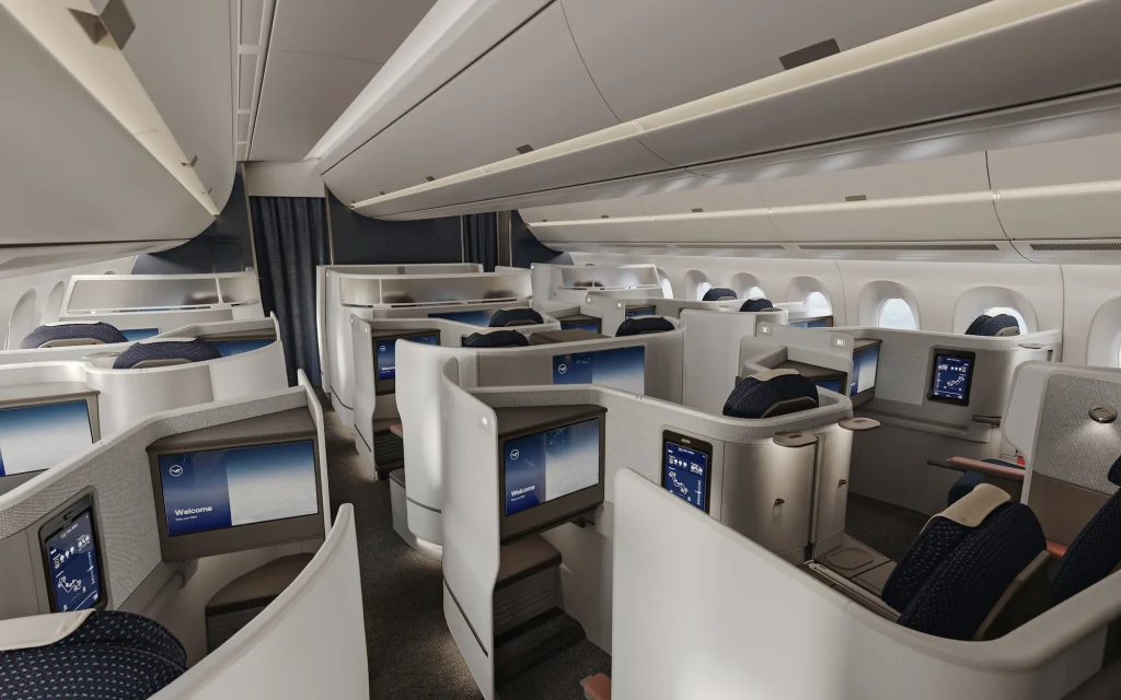 Lufthansa Allegris New Business Class Cabin Configuration