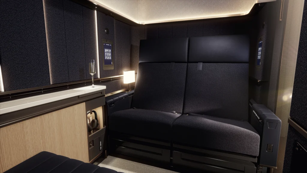 Lufthansa New Allegris First Class Suite Plus (back)