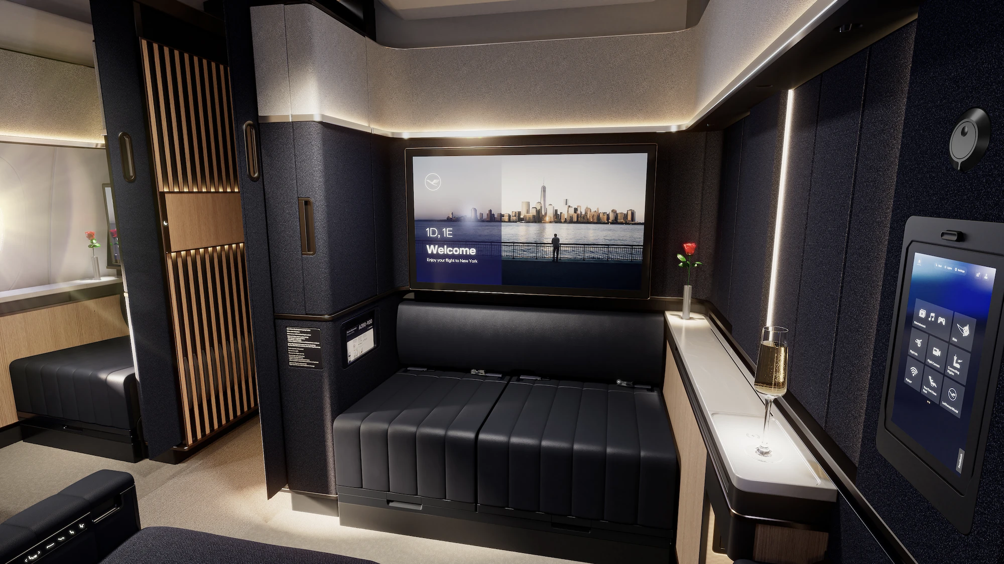 Lufthansa New Allegris First Class Suite Plus