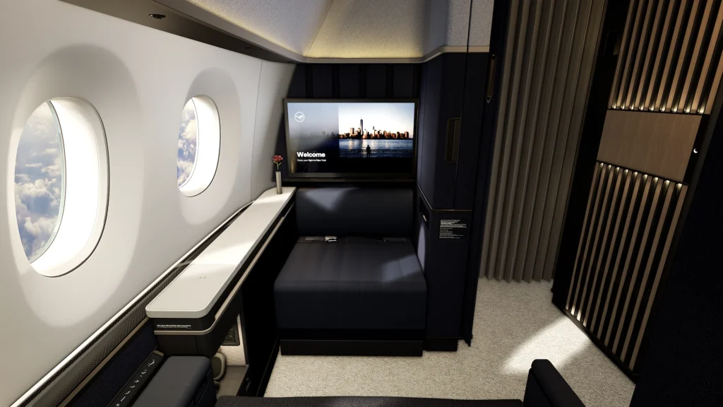 Lufthansa New Allegris First Class Suite Plus (front)