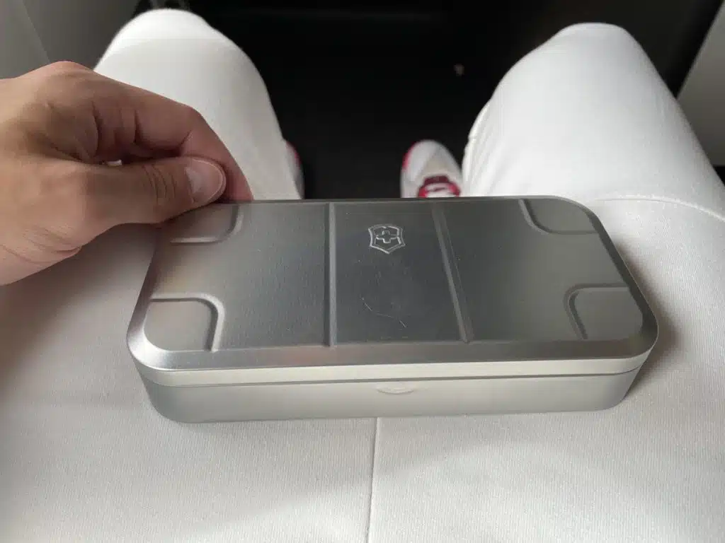 Swiss Business Class in 2023: Victorinox Amenity Kit