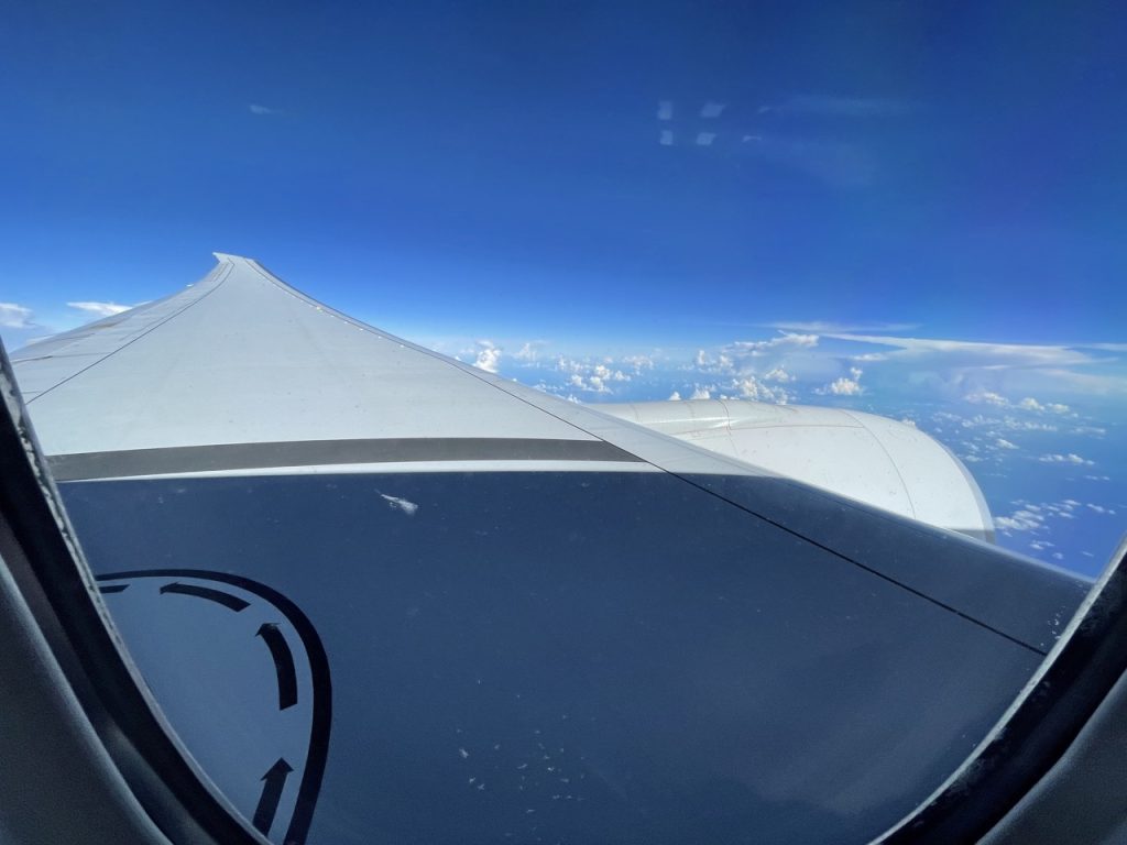 Swiss Business Class 2023 (Zurich to Miami): Approach