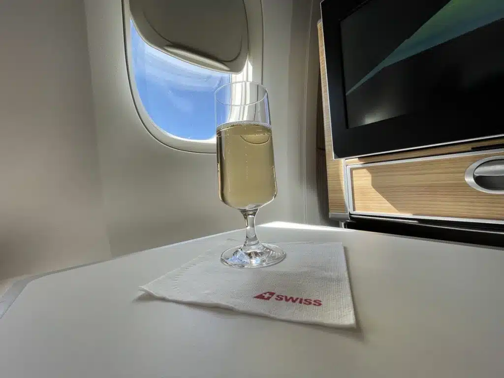Swiss Business Class in 2023: Meal Service