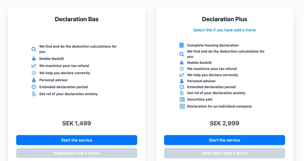 Min Deklaration - Packages