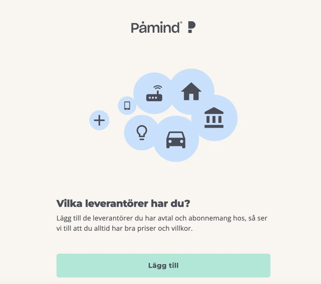 How to use Påmind - Step 5