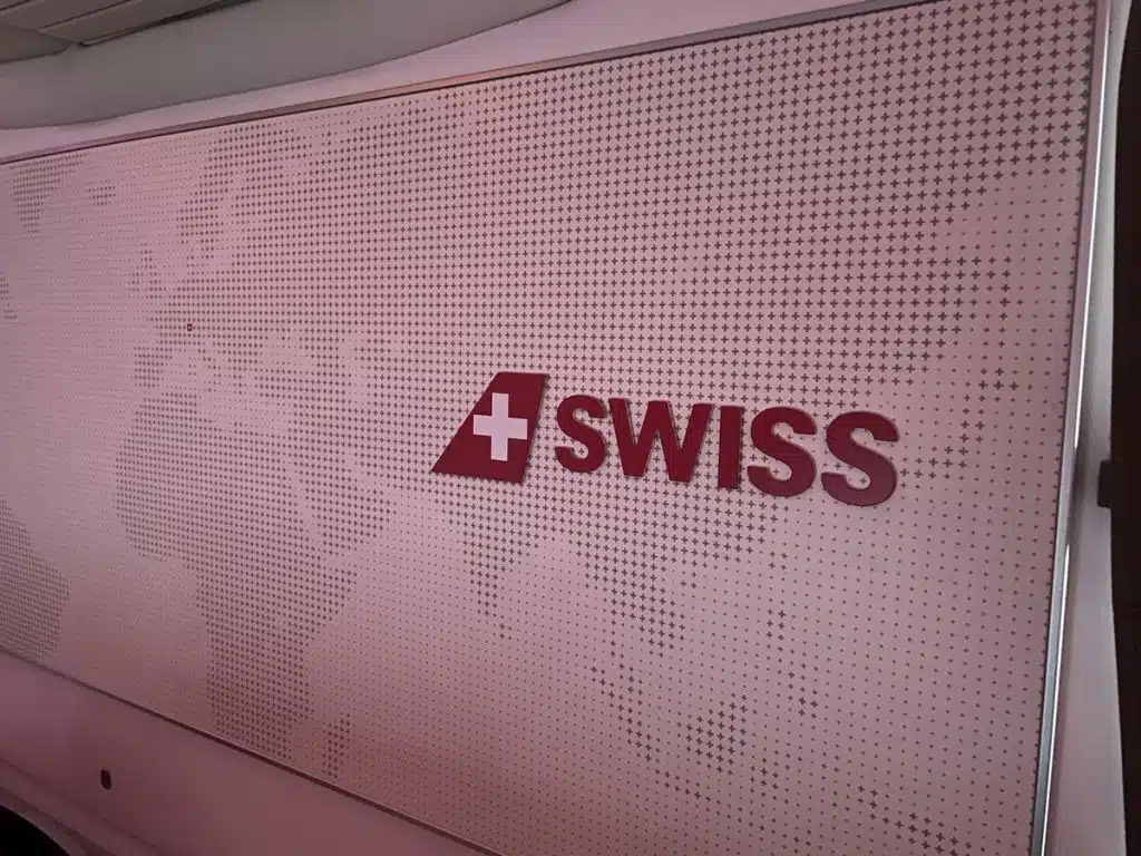 Swiss 777-300ER Business Class Cabin (2023)
