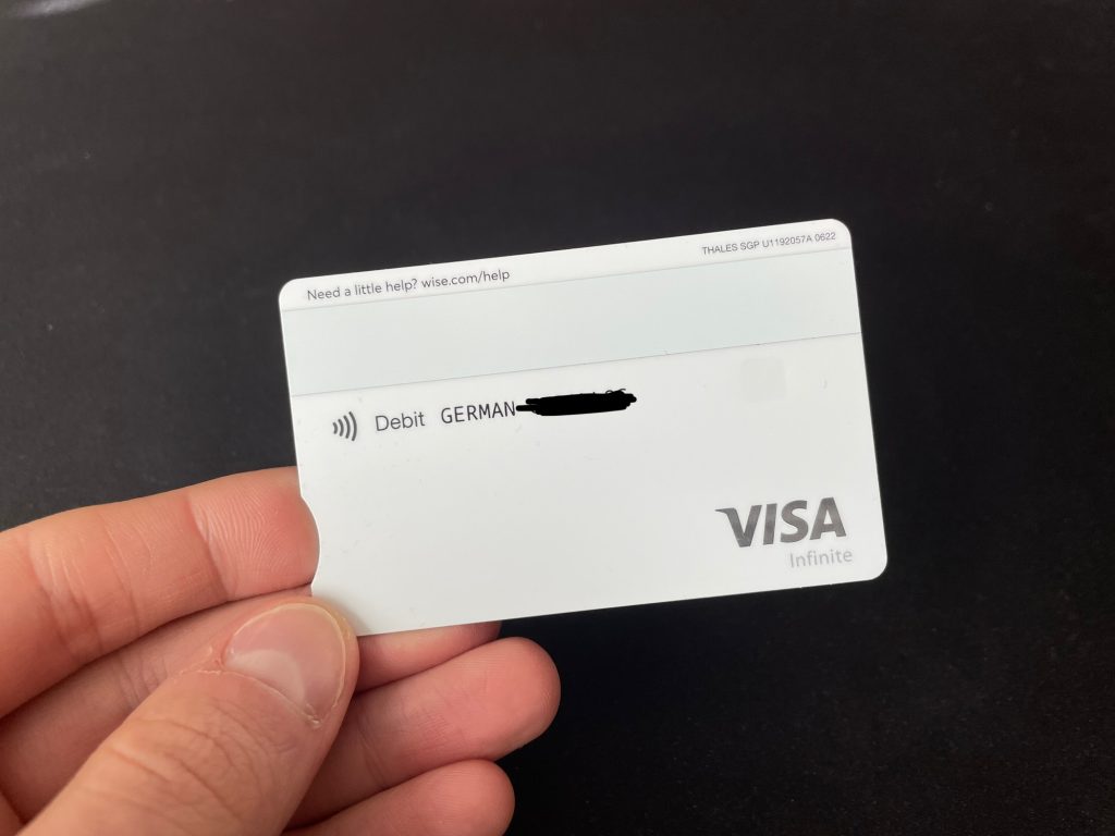 Wise Eco Card Unboxing - Card