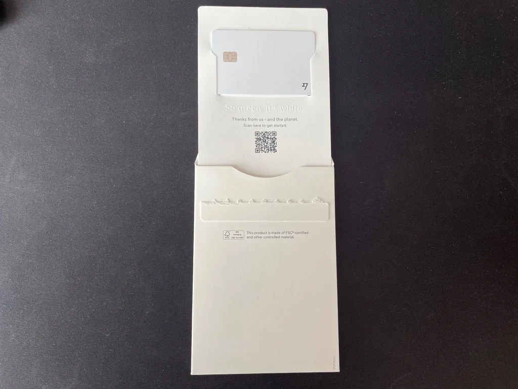 Wise Eco Card Unboxing - Packaging