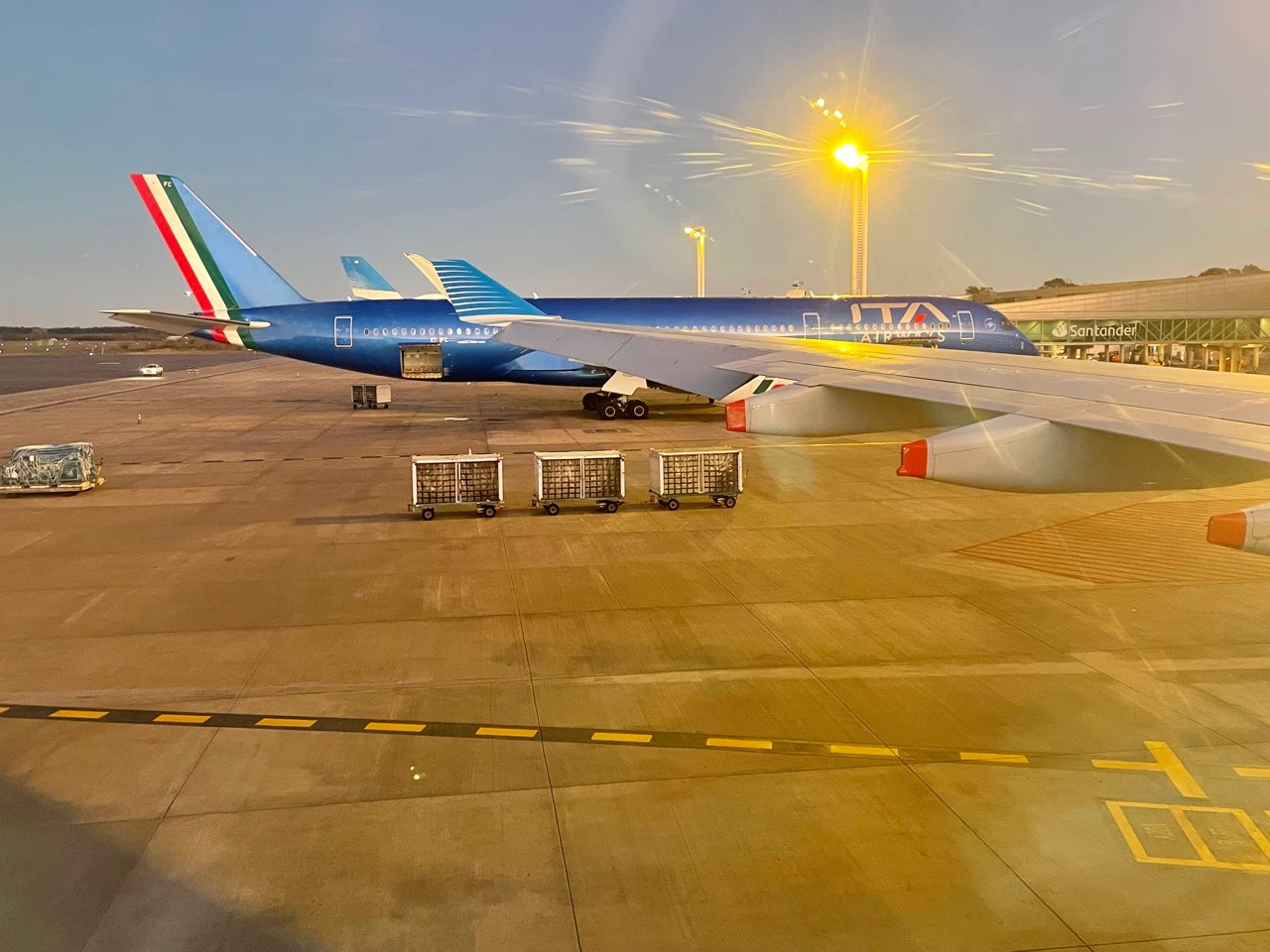 ITA Airways A350 in Buenos Aires Ezeiza