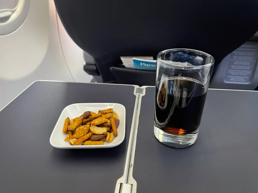 Copa 737-800 Business Class in 2023: Meal Service