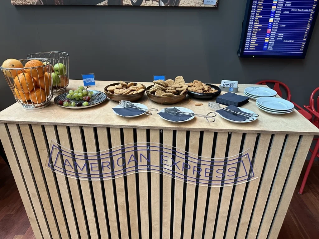 American Express Pop Up Lounge Stockholm Arlanda - Cookie bar (2)