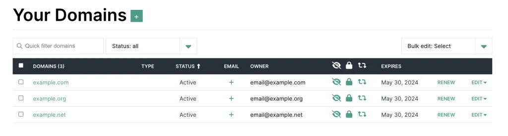 Hover Email Setup