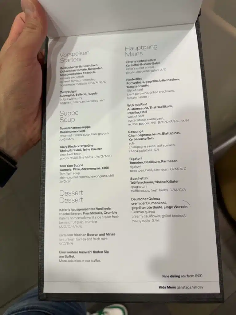 Lufthansa First Class Terminal 33