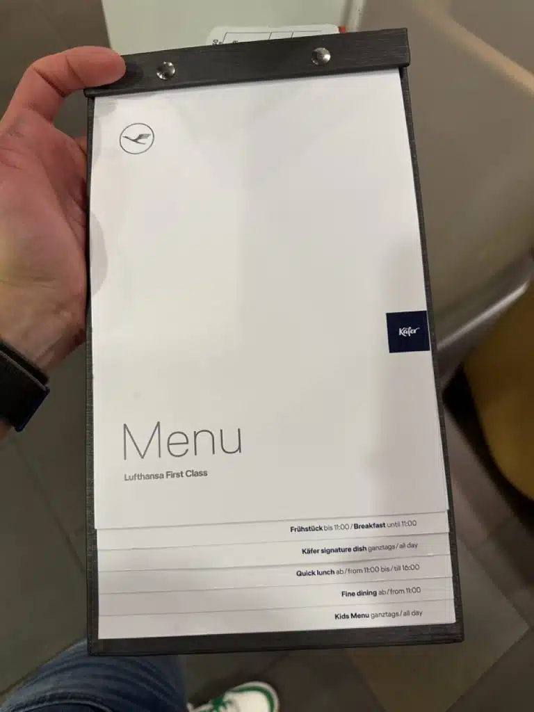 Lufthansa First Class Terminal 34