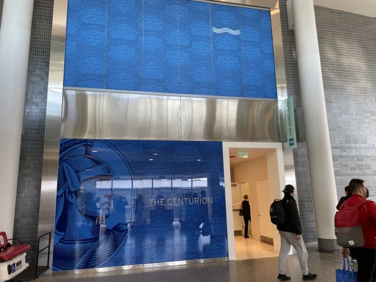 American Express Centurion Lounge Philadelphia (2023) - Entrance