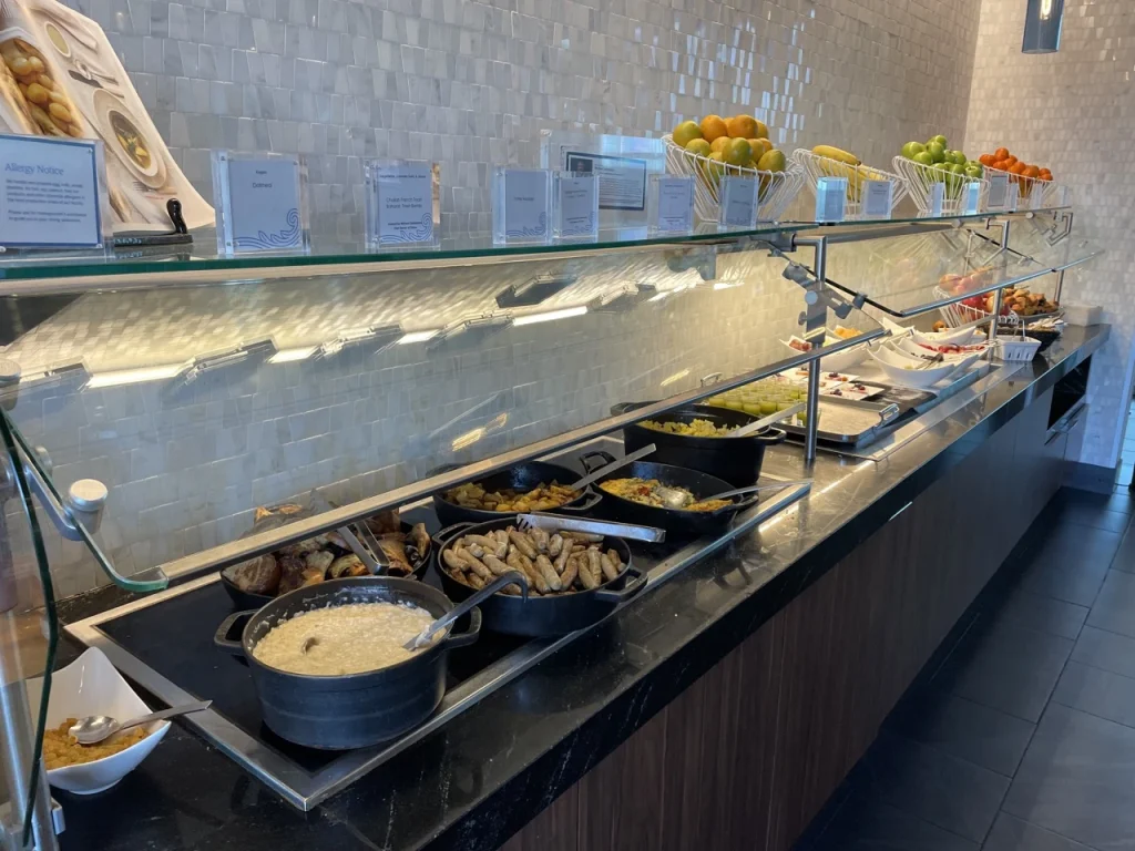 American Express Centurion Lounge Philadelphia (2023) - Buffet