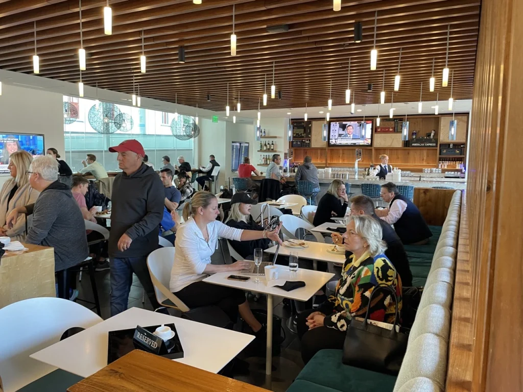 American Express Centurion Lounge Philadelphia (2023) - Dining area