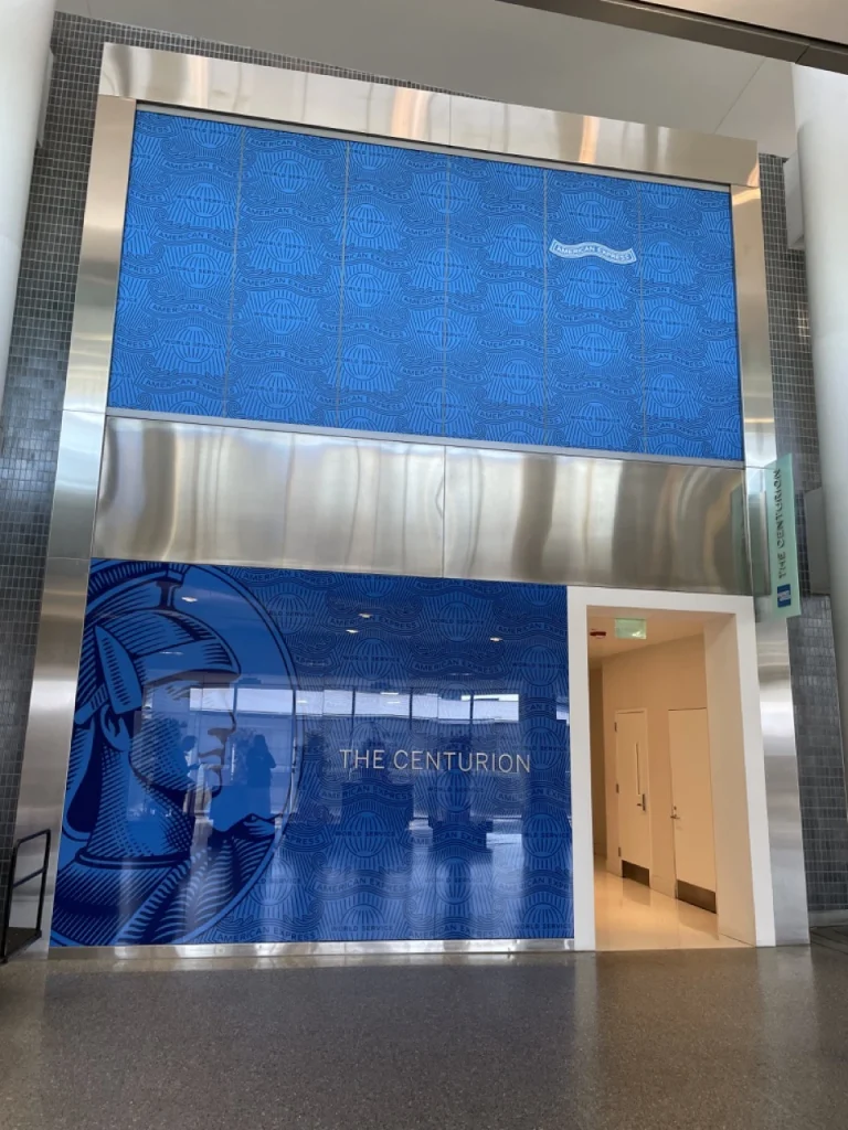 American Express Centurion Lounge Philadelphia (2023) - Entrance