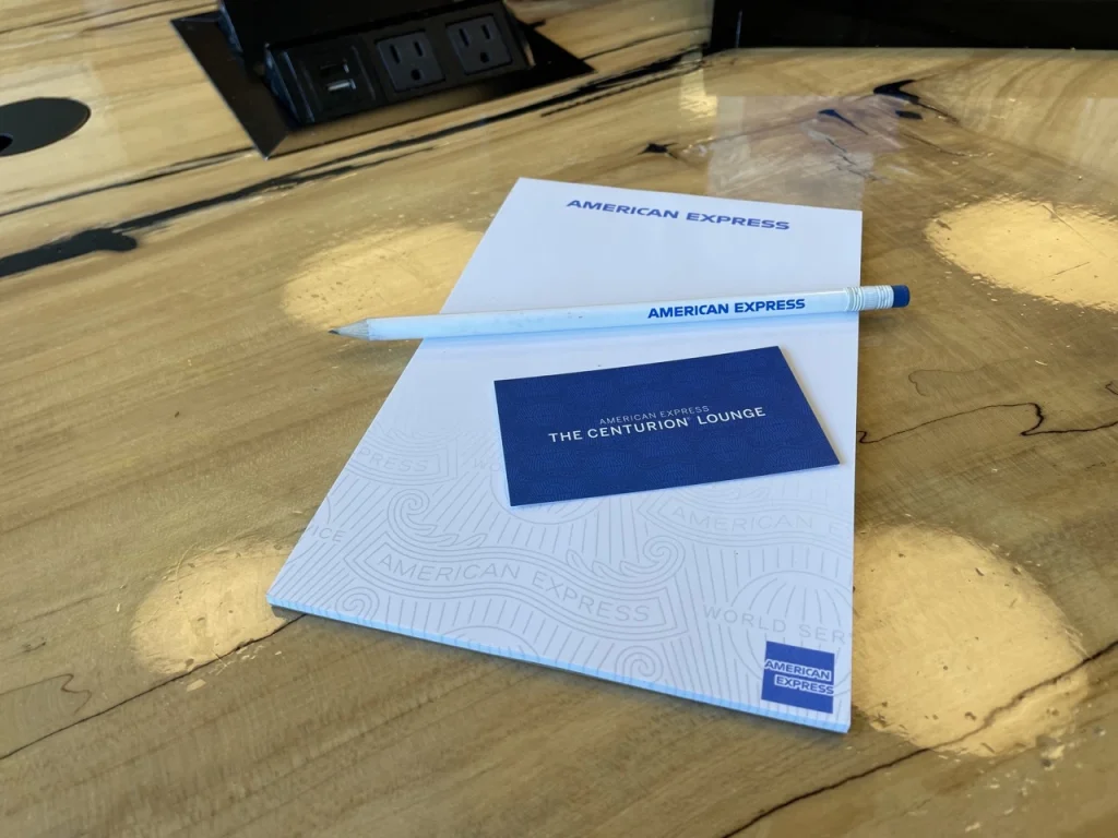 American Express Centurion Lounge Philadelphia (2023) - Freebies