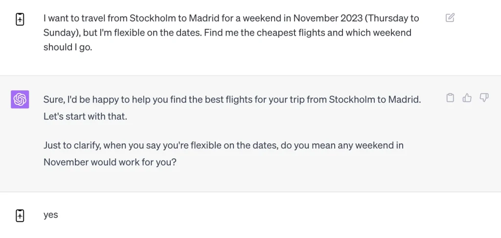 Expedia ChatGPT Plugin Best Dates To Travel 1