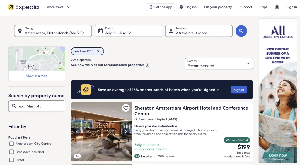 Expedia vs ChatGPT Plugin