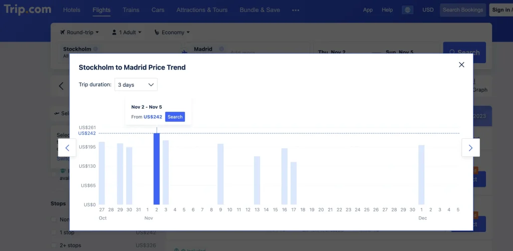 Trip.com ChatGPT Plugin Comparison vs Website