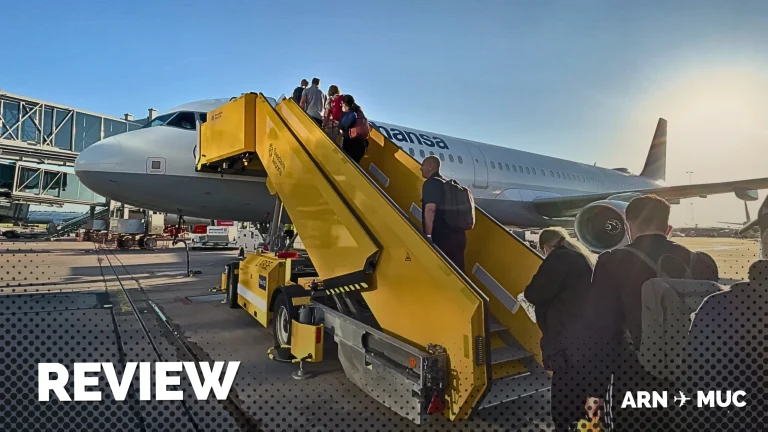 Lufthansa A321 Economy Class Review from Stockholm to Munich