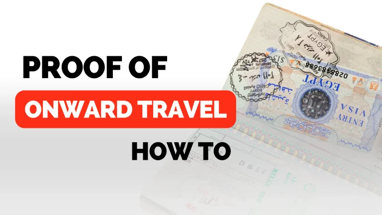 Which countries require proof of onward travel in 2023?
