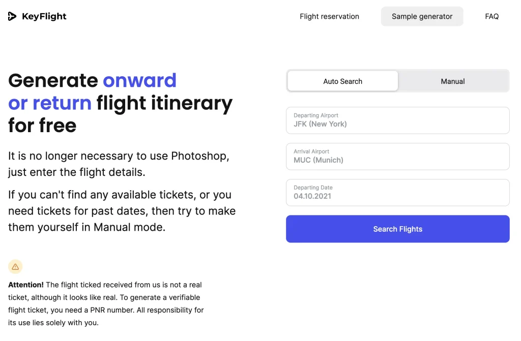 KeyFlight.io