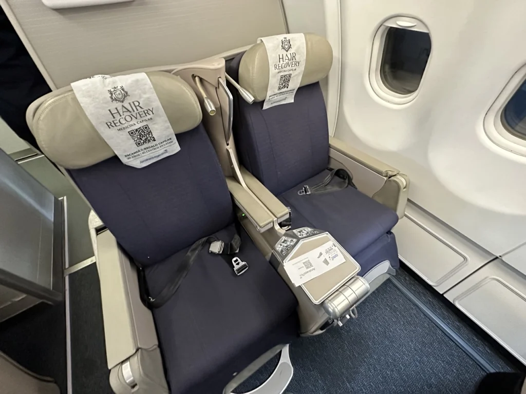 Aerolíneas Argentinas A330-200 Old Business Class Cabin (LV-FVH)